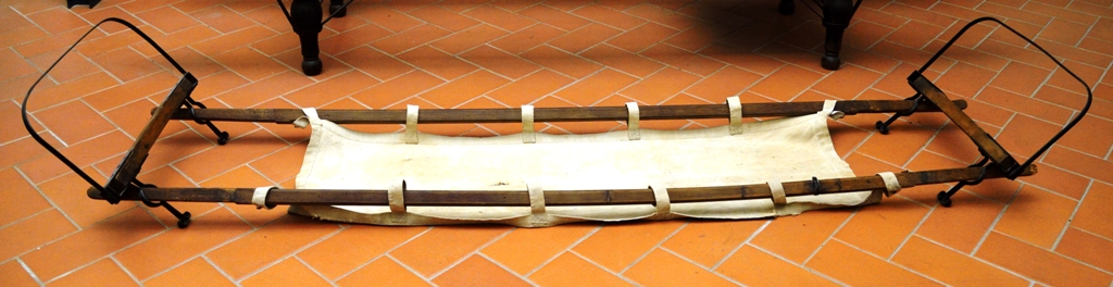 barella (cataletto, a spalla, MEZZI DI TRASPORTO/ A FORZA UMANA) - manifattura toscana