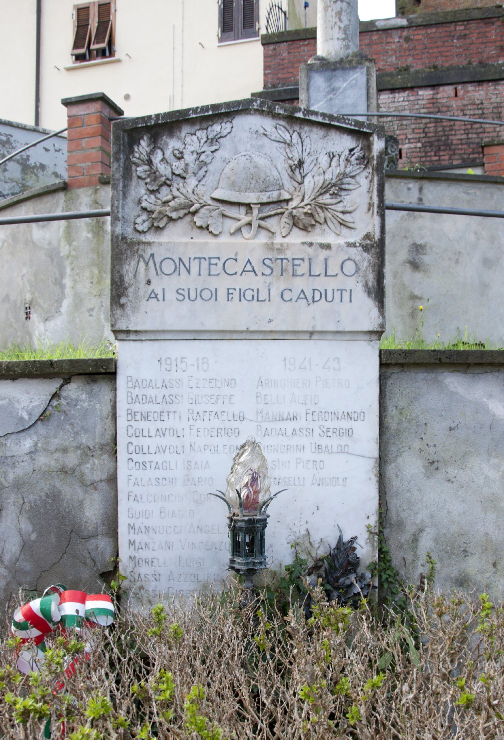 lapide commemorativa ai caduti - ambito toscano (sec. XX)