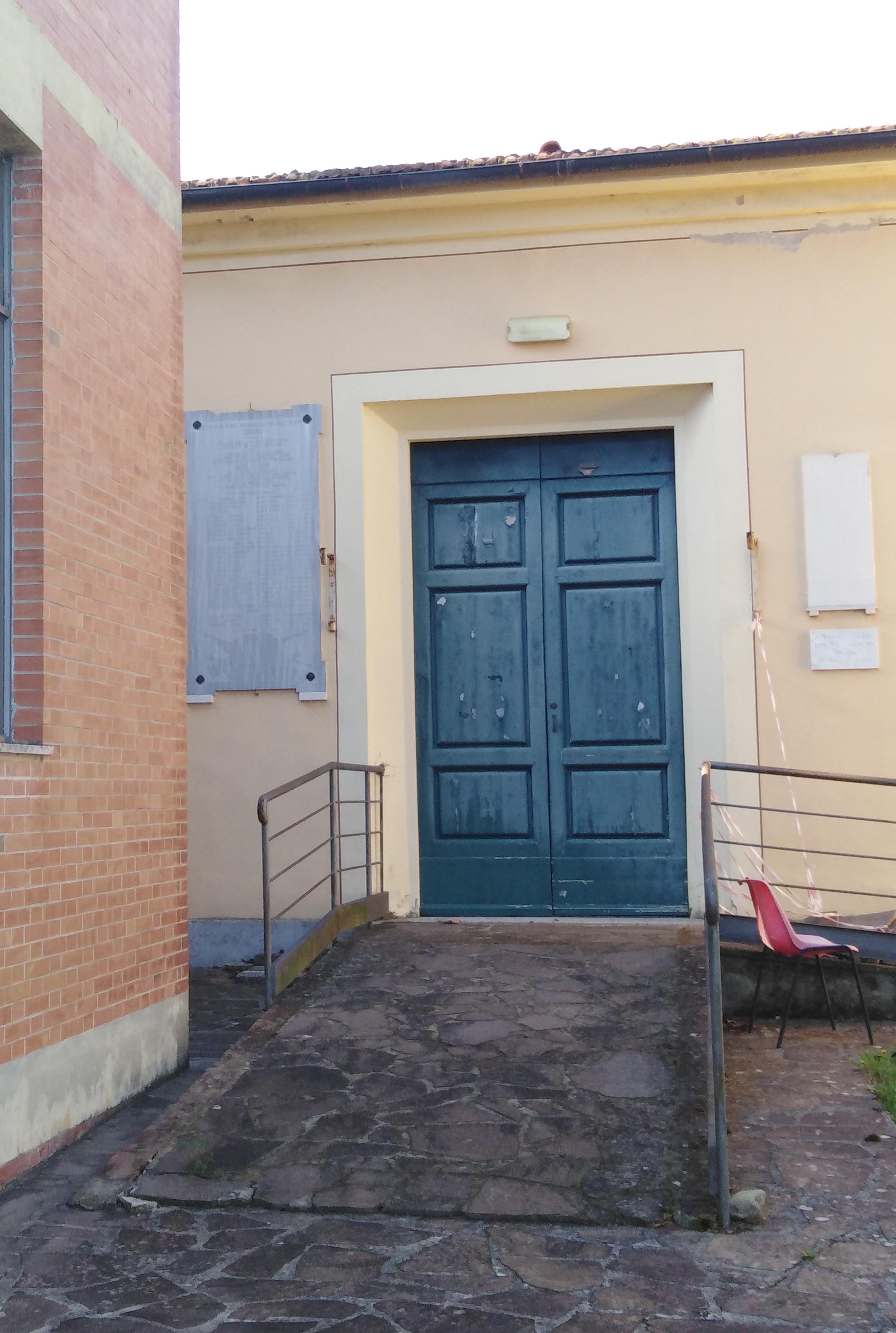lapide commemorativa ai caduti - ambito toscano (prima metà sec. XX)