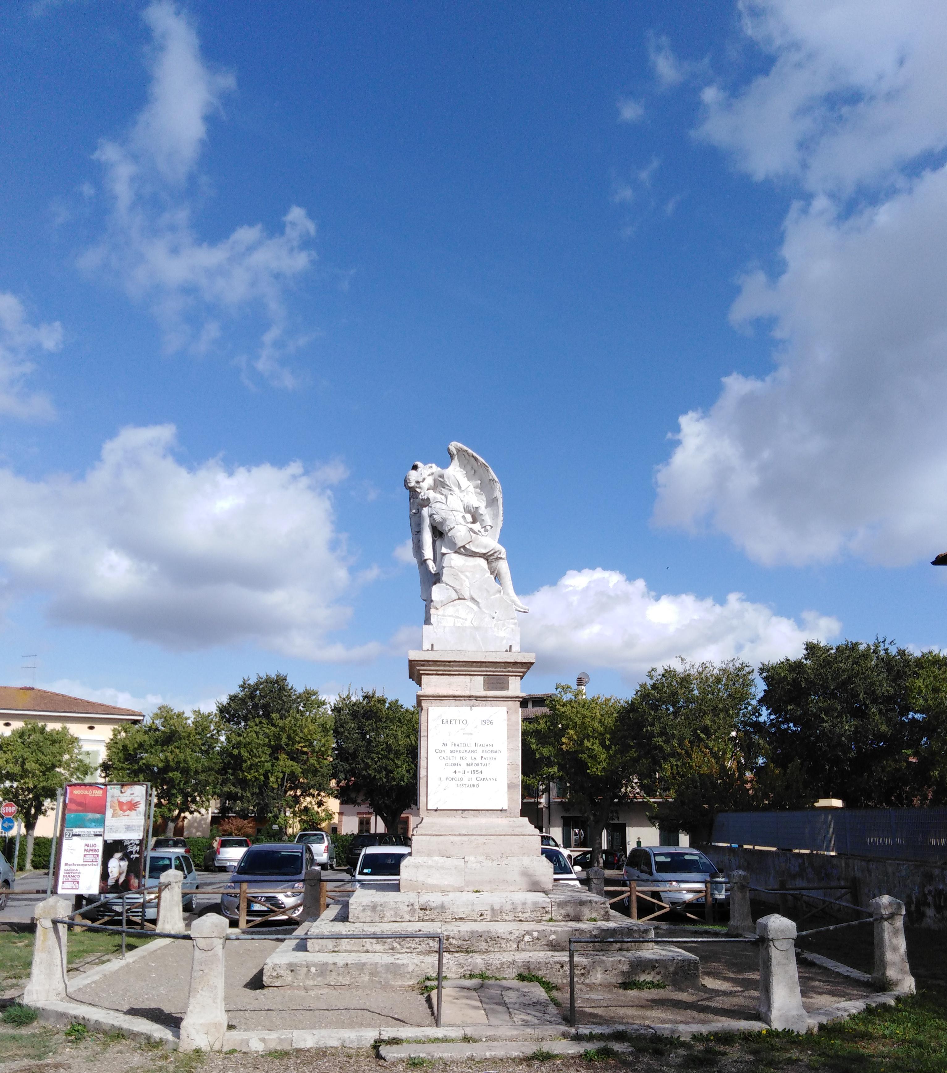 monumento ai caduti - ambito toscano (prima metà sec. XX)