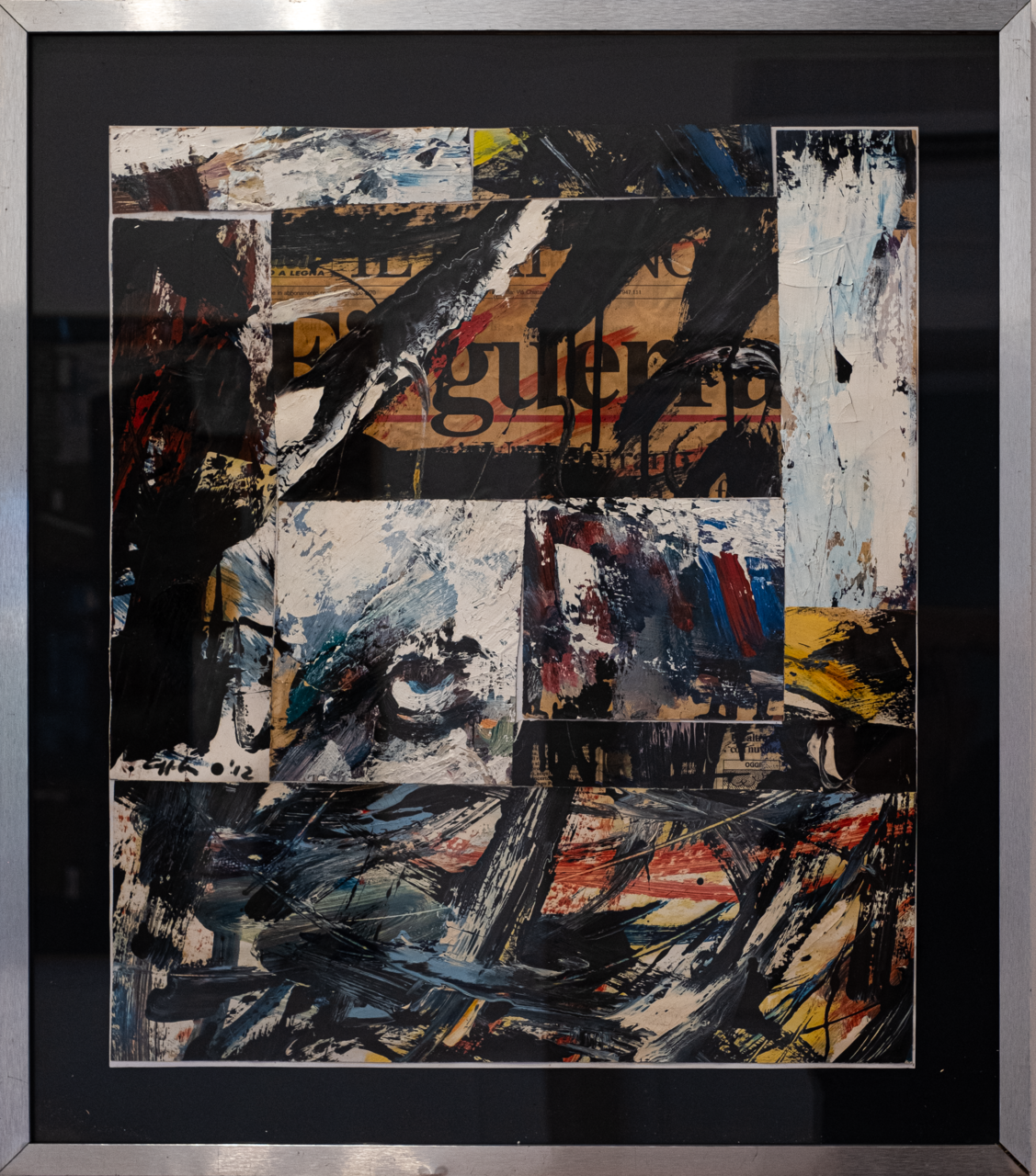 Guerra, rappresentazione della guerra (dipinto, opera isolata) di Coppola Pasquale (XXI)