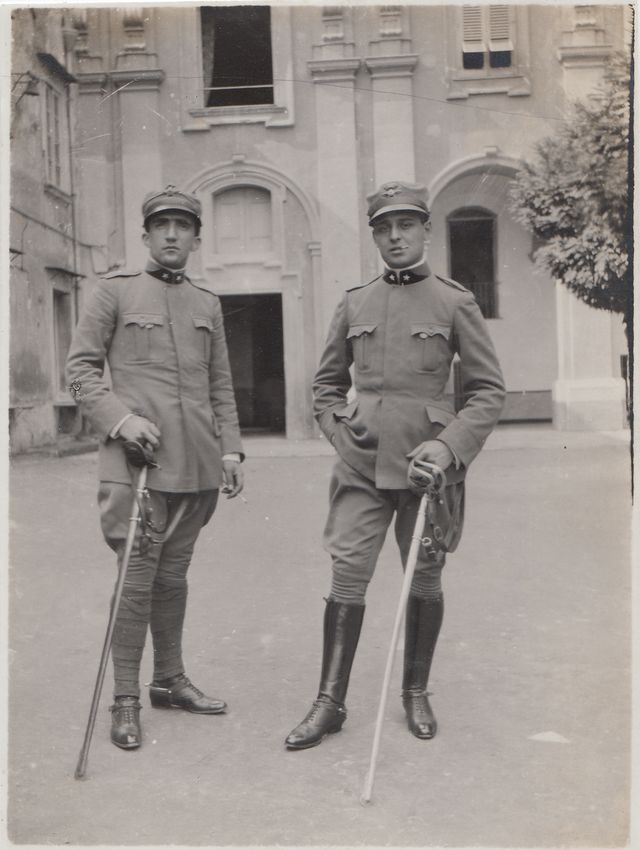 Uomini - Ritratto fotografico (positivo) di fotografia ritrattistica Prima Guerra mondiale (primo quarto XX)