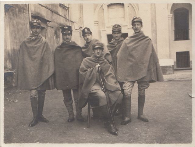 Uomini - Ritratto fotografico (positivo) di fotografia ritrattistica Prima Guerra mondiale (primo quarto XX)