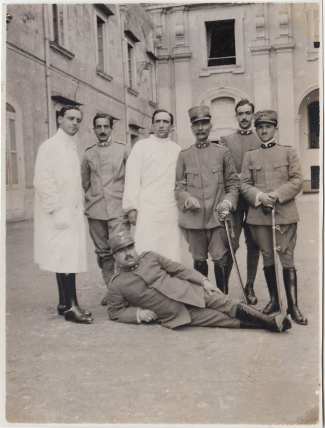 Uomini - Ritratto fotografico (positivo) di fotografia ritrattistica Prima Guerra mondiale (primo quarto XX)