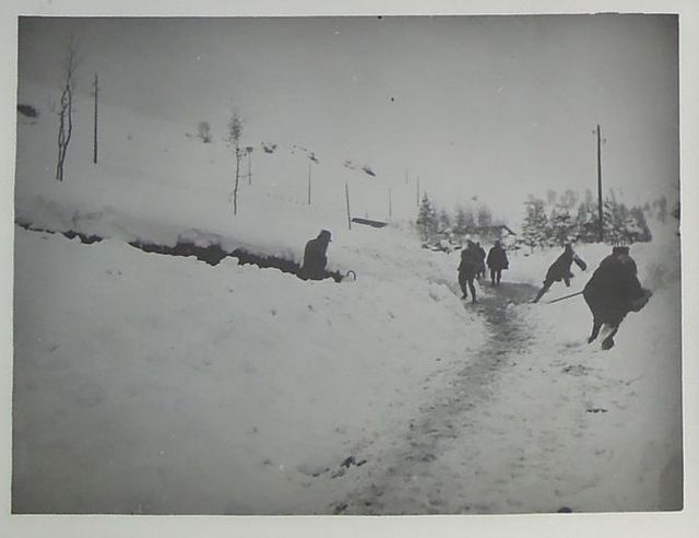 Paesaggio (positivo) di fotografia ritrattistica Prima Guerra mondiale (primo quarto XX)