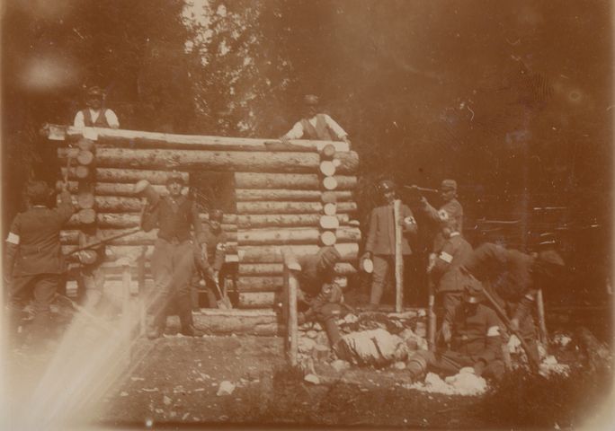 Uomini - Ritratto fotografico (positivo) di fotografia ritrattistica Prima Guerra mondiale (primo quarto XX)