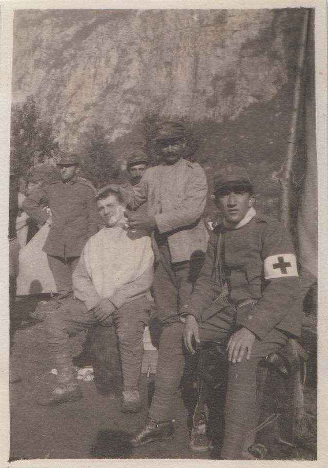 Uomini - Ritratto fotografico (positivo) di fotografia ritrattistica Prima Guerra mondiale (primo quarto XX)