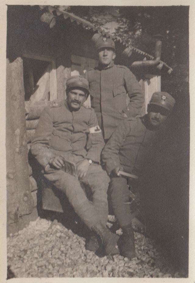 Uomini - Ritratto fotografico (positivo) di fotografia ritrattistica Prima Guerra mondiale (primo quarto XX)