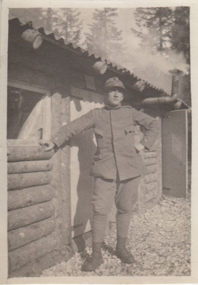 Uomo - Ritratto fotografico (positivo) di fotografia ritrattistica Prima Guerra mondiale (primo quarto XX)