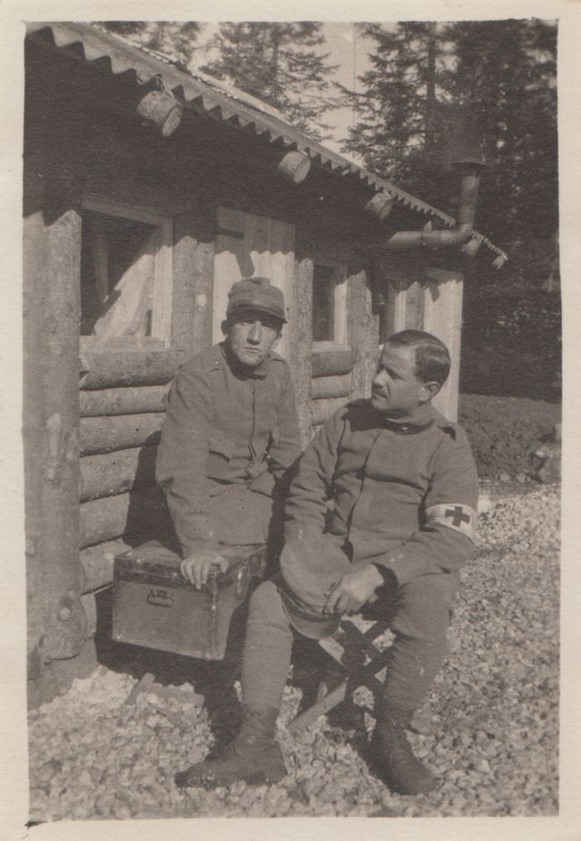 Uomini - Ritratto fotografico (positivo) di fotografia ritrattistica Prima Guerra mondiale (primo quarto XX)