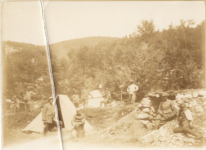 Uomini - Ritratto fotografico (positivo) di fotografia ritrattistica Prima Guerra mondiale (primo quarto XX)