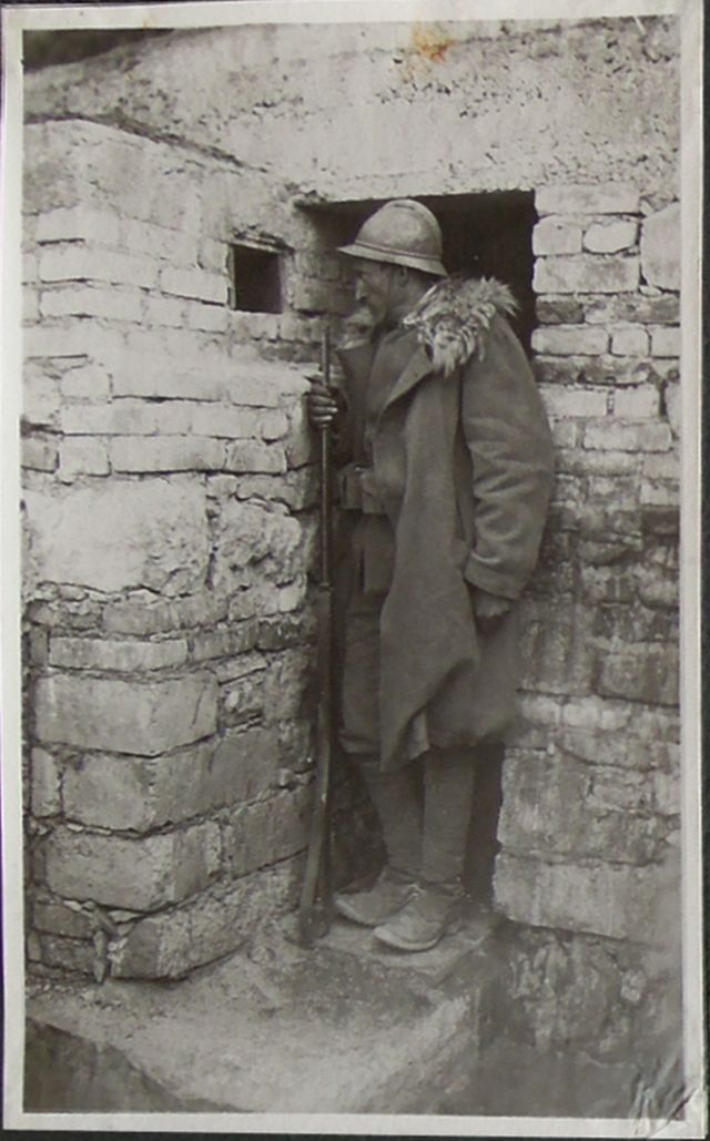 Uomo - Ritratto fotografico (positivo) di fotografia ritrattistica Prima Guerra mondiale (primo quarto XX)