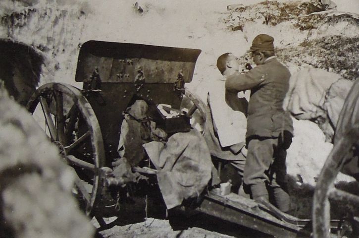 Uomini: ritratto fotografico (positivo) di fotografia ritrattistica Prima Guerra mondiale (primo quarto XX)