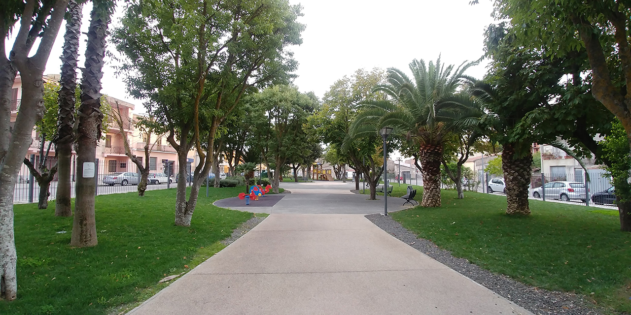 Parco delle Rimembranze (parco), Giardini pubblici - Parco delle Rimembranze - Ploaghe (SS) 
