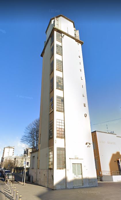 Torre dell'acquedotto (acquedotto) - San Giuliano Milanese (MI)  (XX, primo quarto)