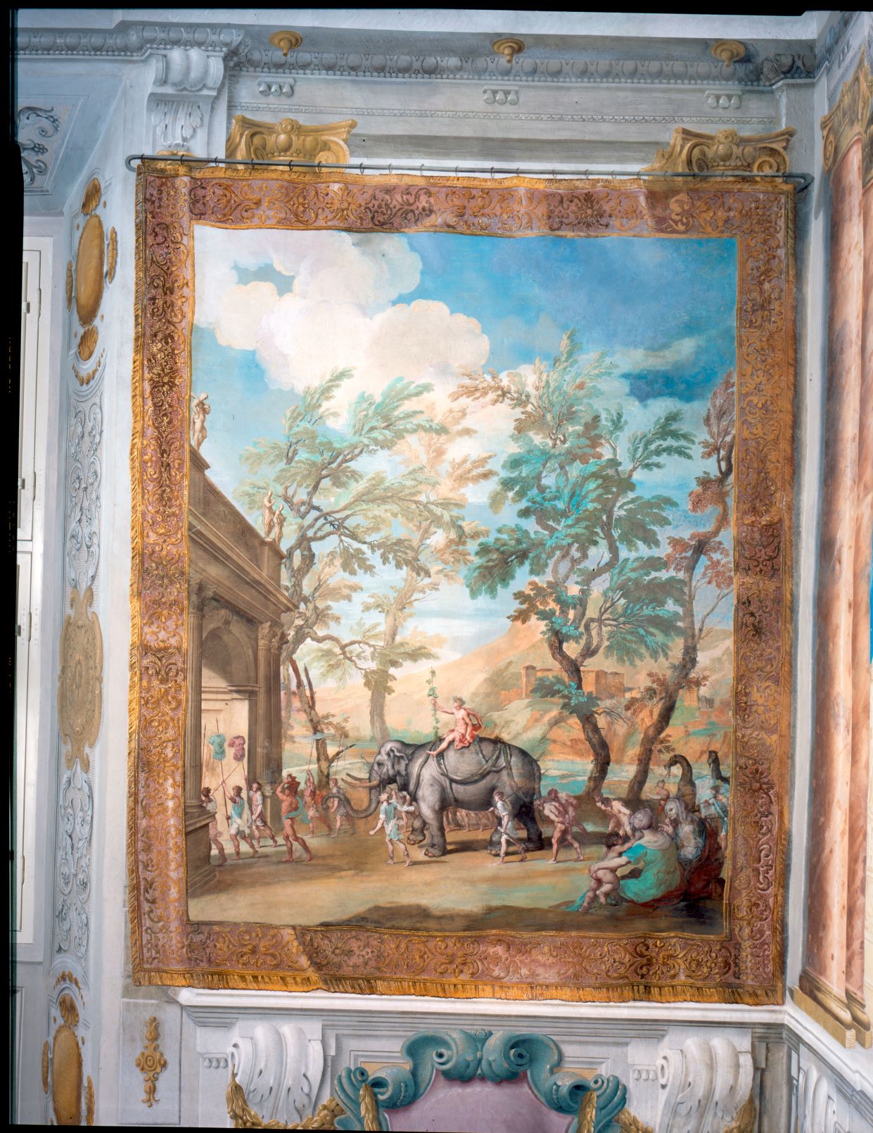 ingresso trionfale di Bacco a Tebe, ingresso trionfale di Bacco a Tebe (dipinto) di Boulanger Jean (sec. XVII)