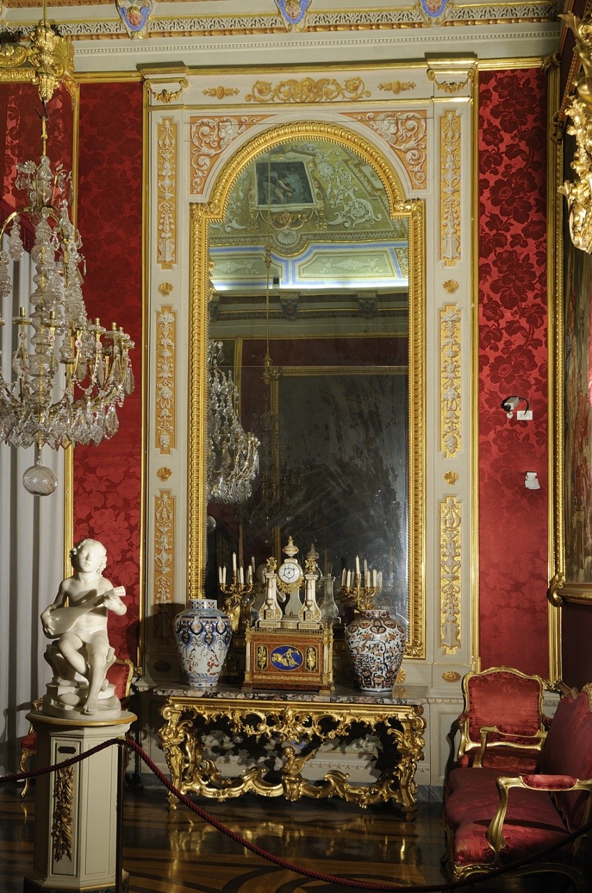 specchio - bottega italiana (prima metà sec. XIX)