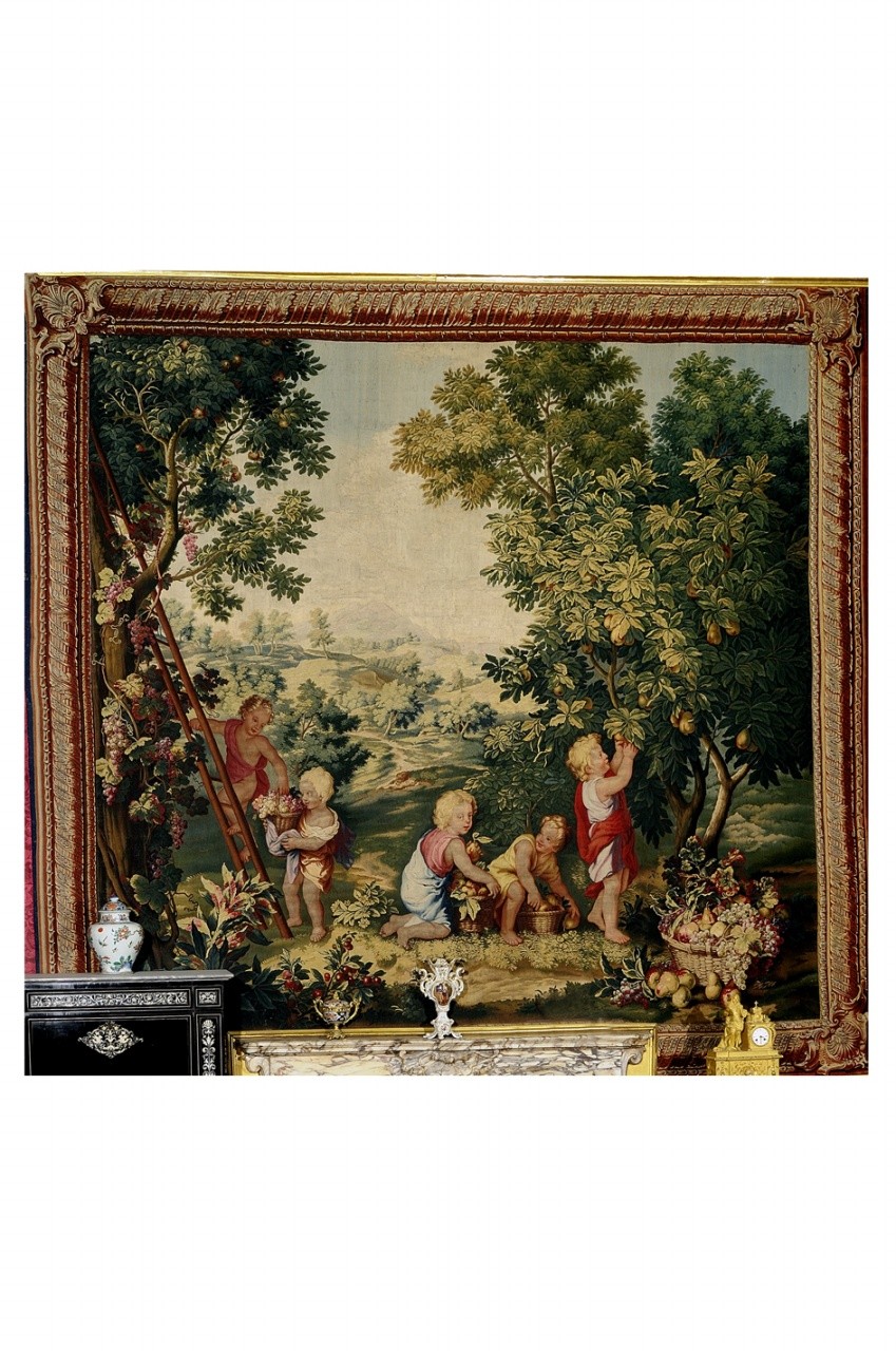 L'Autounne, autunno (arazzo) - manifattura francese (sec. XVIII)