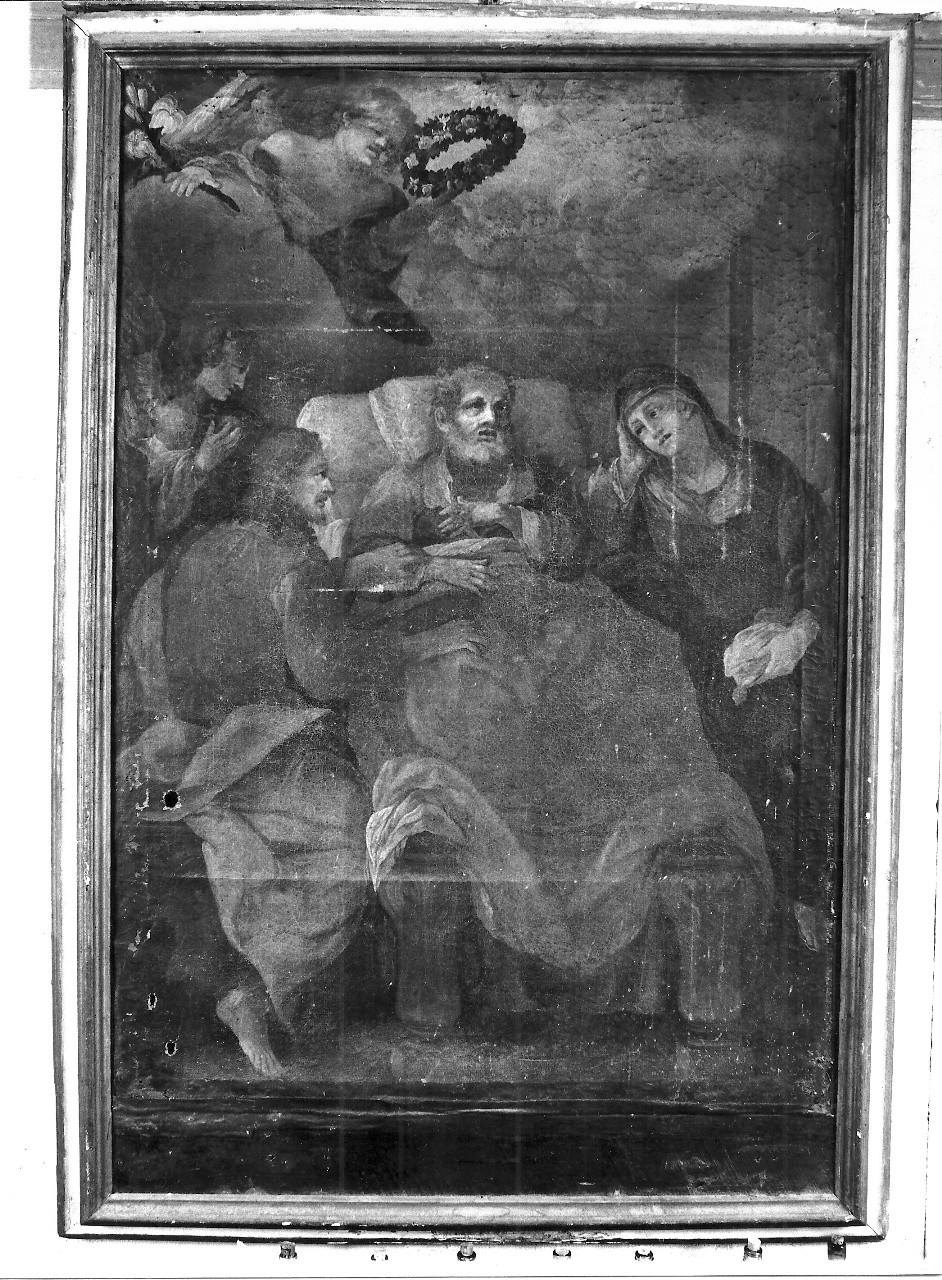 morte di San Giuseppe (dipinto) - ambito toscano (metà sec. XVIII)