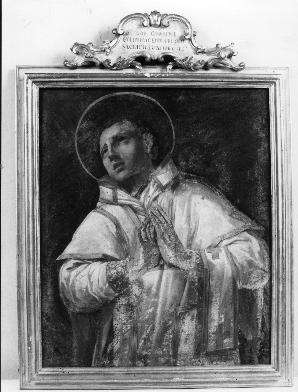 Sant'Andrea Corsini (dipinto) di Meucci Carlo (sec. XVIII)