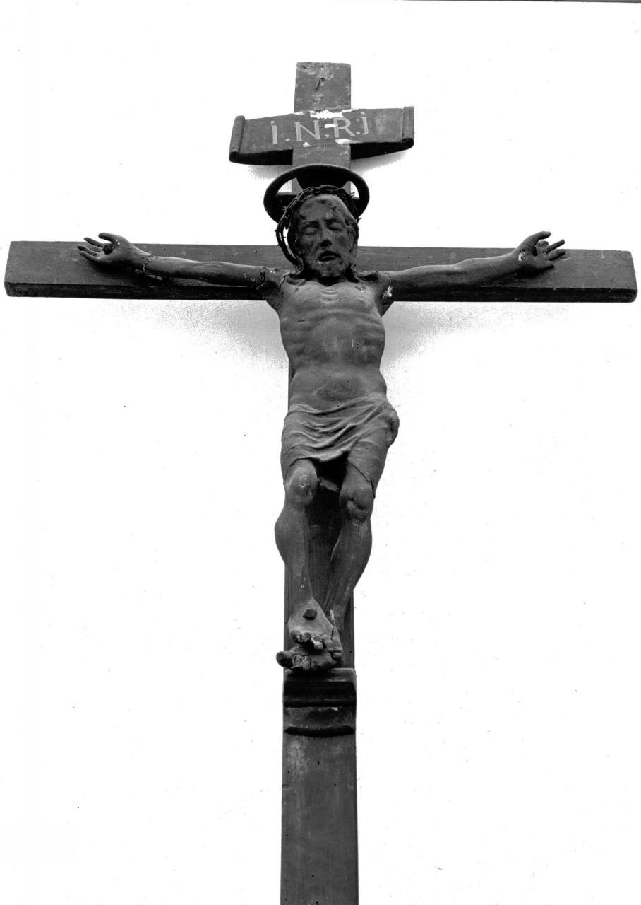 Cristo crocifisso (scultura) - bottega toscana (sec. XVI)