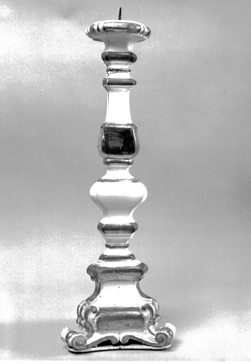 candeliere, serie - bottega toscana (sec. XVIII)