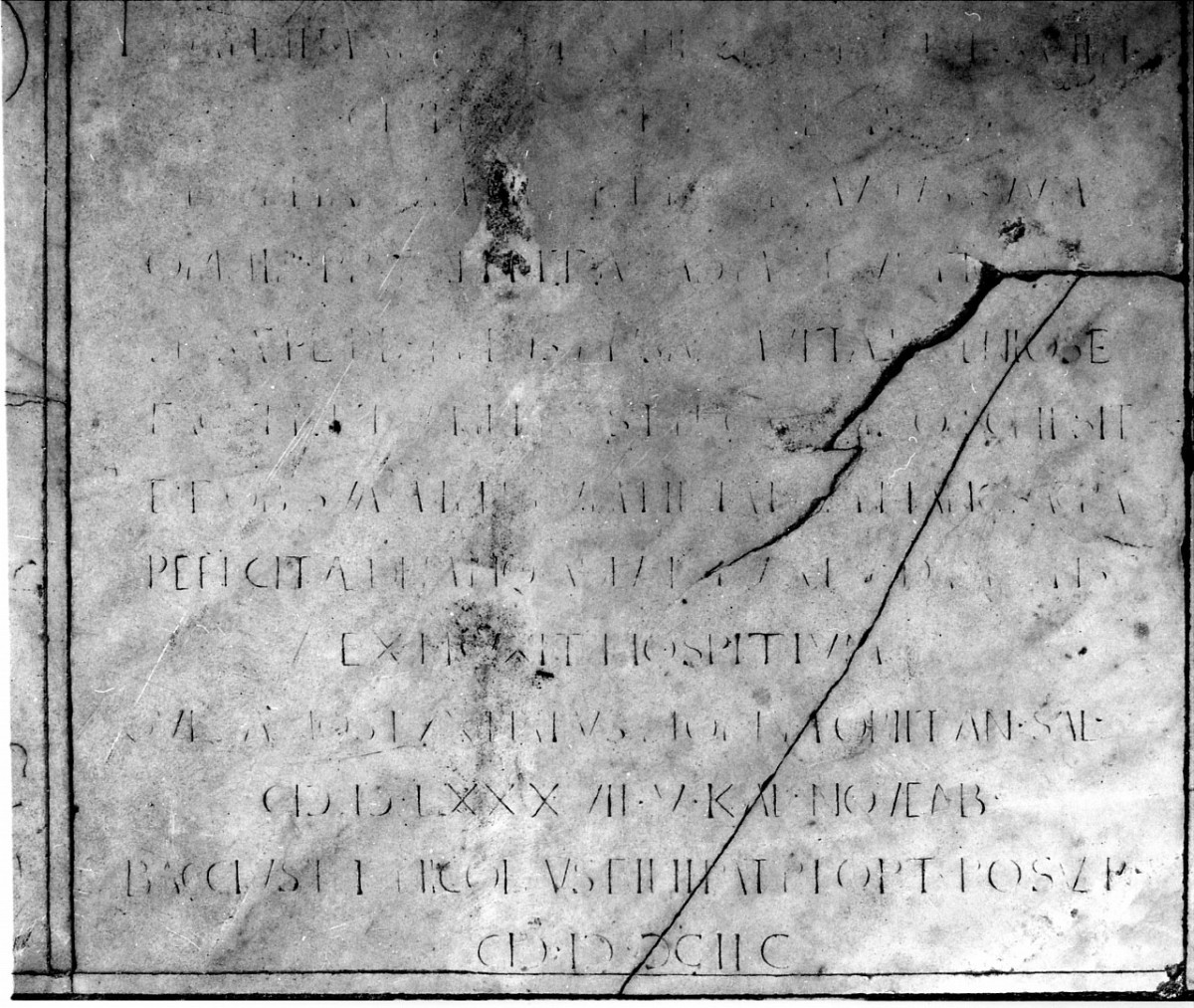 lapide - bottega toscana (sec. XVI)