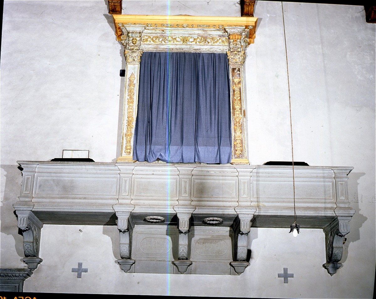 cassa d'organo - bottega toscana (sec. XVI)