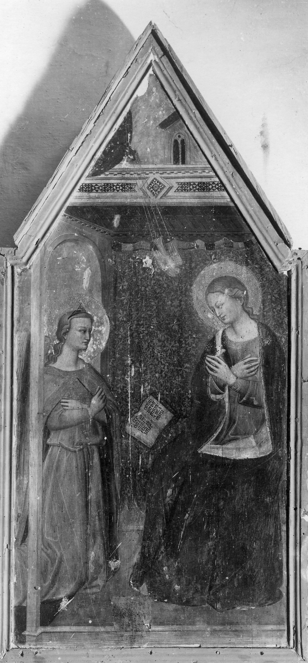 Annunciazione (dipinto) di Jacopo di Cione detto Jacopo Orcagna (attribuito) (terzo quarto sec. XIV)