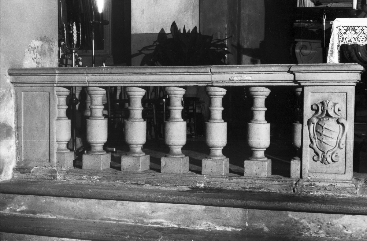 balaustrata di altare, coppia - bottega toscana (sec. XVII)