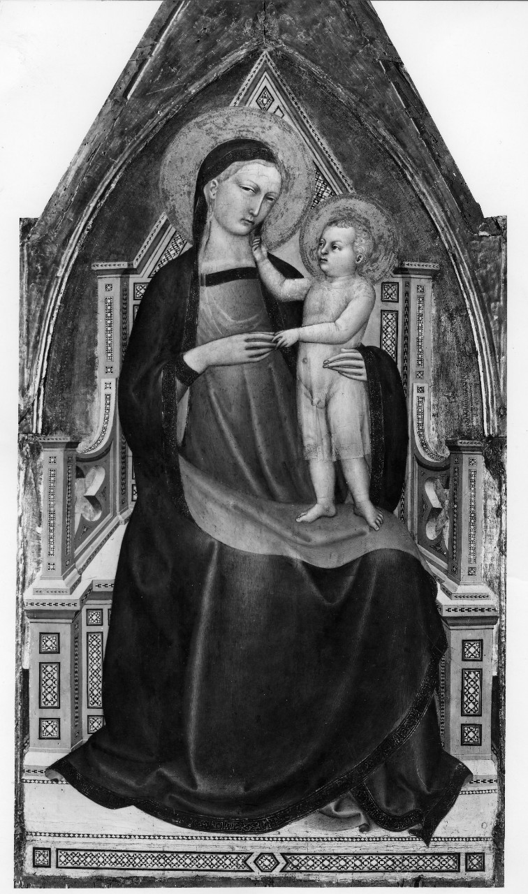 Madonna in trono con Bambino (dipinto) di Giovanni da Milano (sec. XIV)