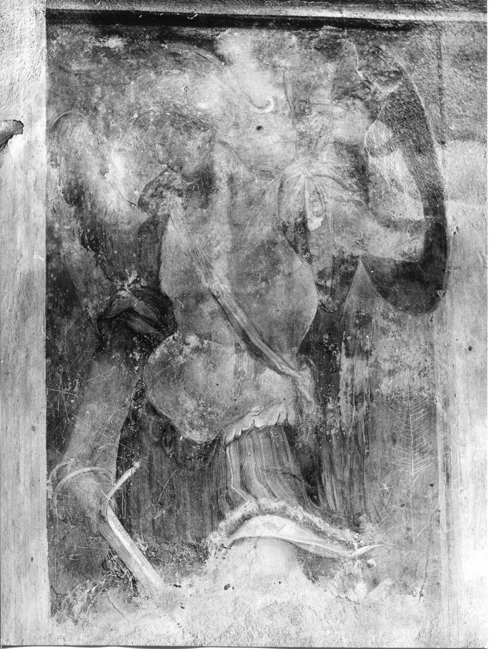 San Michele Arcangelo (dipinto murale) - ambito fiorentino (sec. XVI)