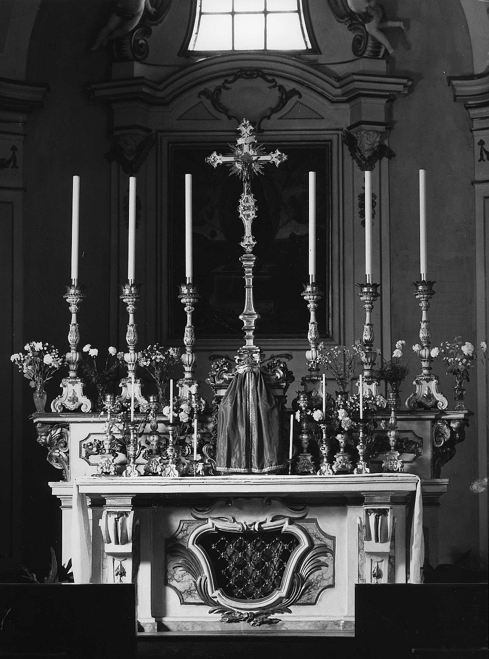 altare maggiore - bottega toscana (metà sec. XVIII)