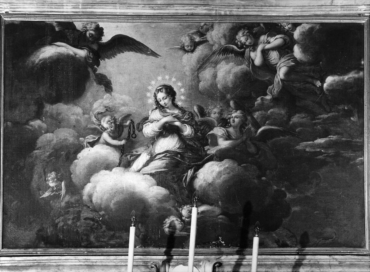 Madonna Immacolata (dipinto) di Forasassi Adolfo (attribuito) (inizio sec. XVIII)
