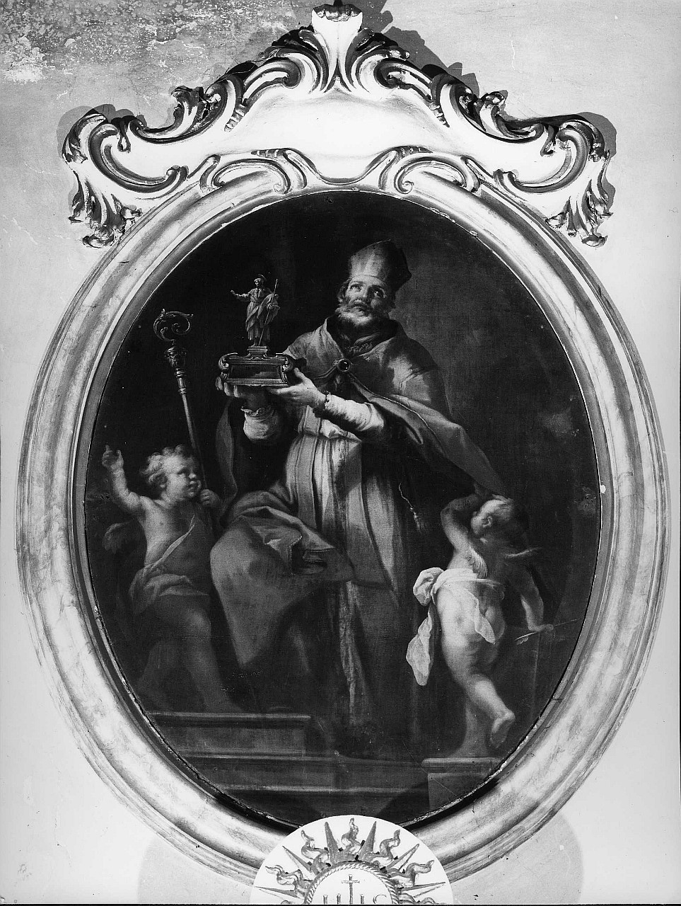 San Atto vescovo (dipinto) di Pillori Antonio Nicola (attribuito) (metà sec. XVIII)