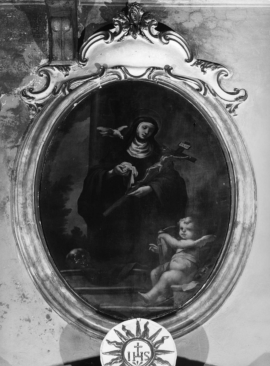 Santa Teresa d'Avila (dipinto) di Pillori Antonio Nicola (attribuito) (metà sec. XVIII)