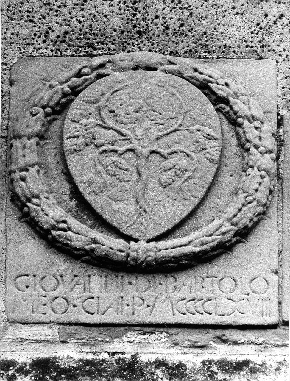 stemma (rilievo, opera isolata) - bottega toscana (sec. XV)