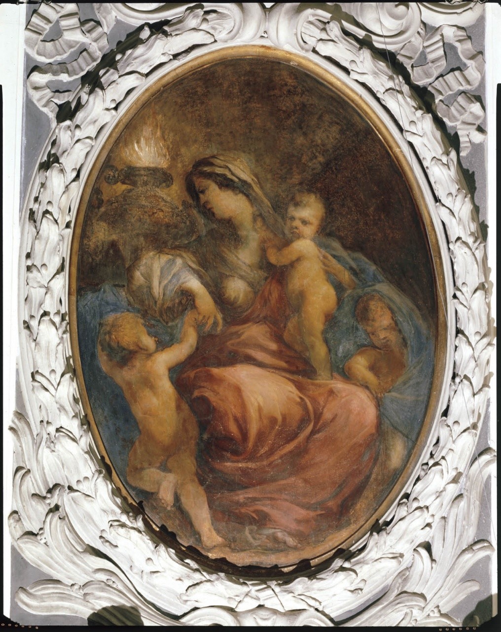 Carità (dipinto) di Gherardini Alessandro (secc. XVII/ XVIII)