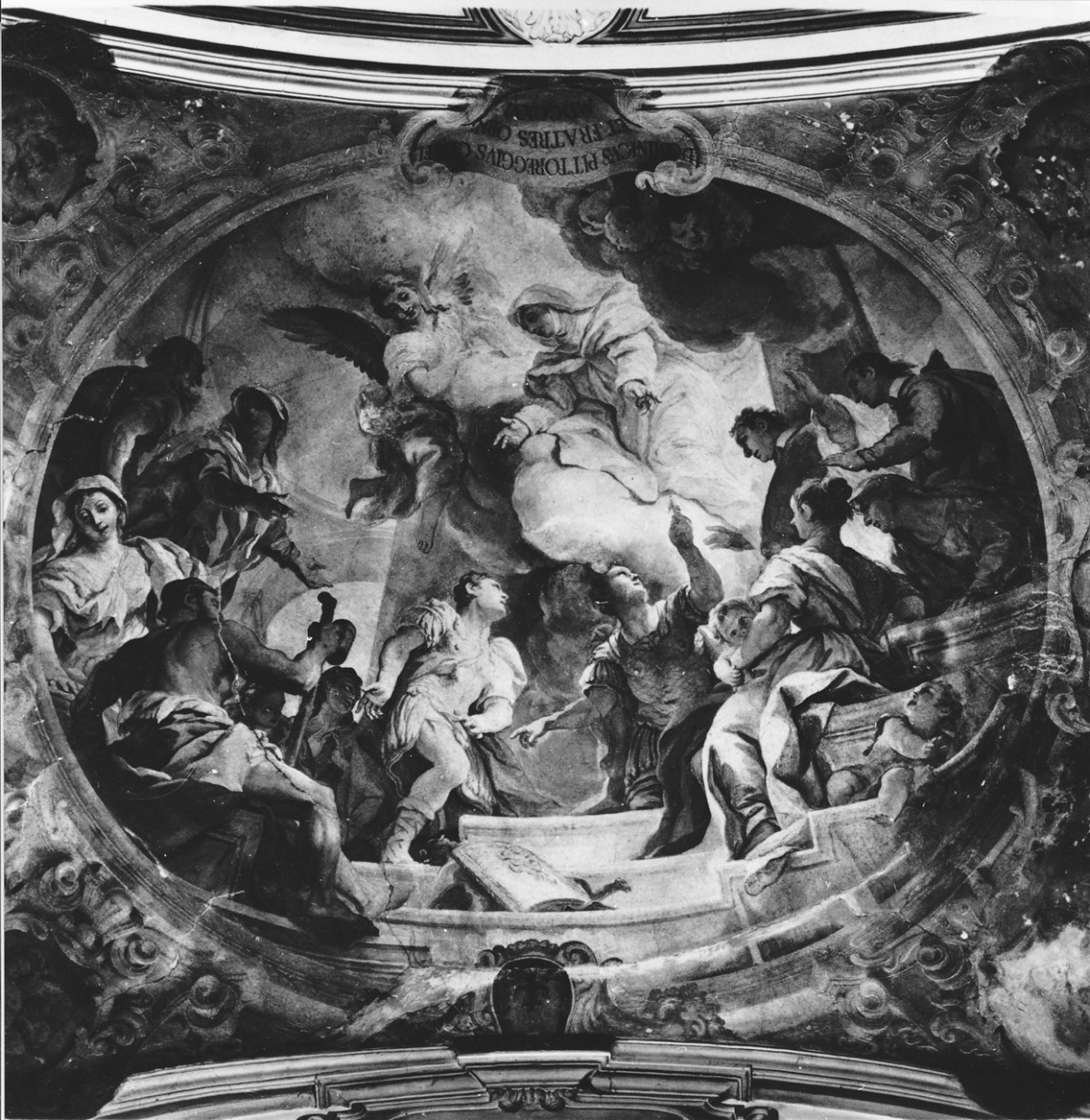 Il miracolo del soldato ferito da una freccia (dipinto) di Lapi NiccolÃ² Francesco (sec. XVIII)