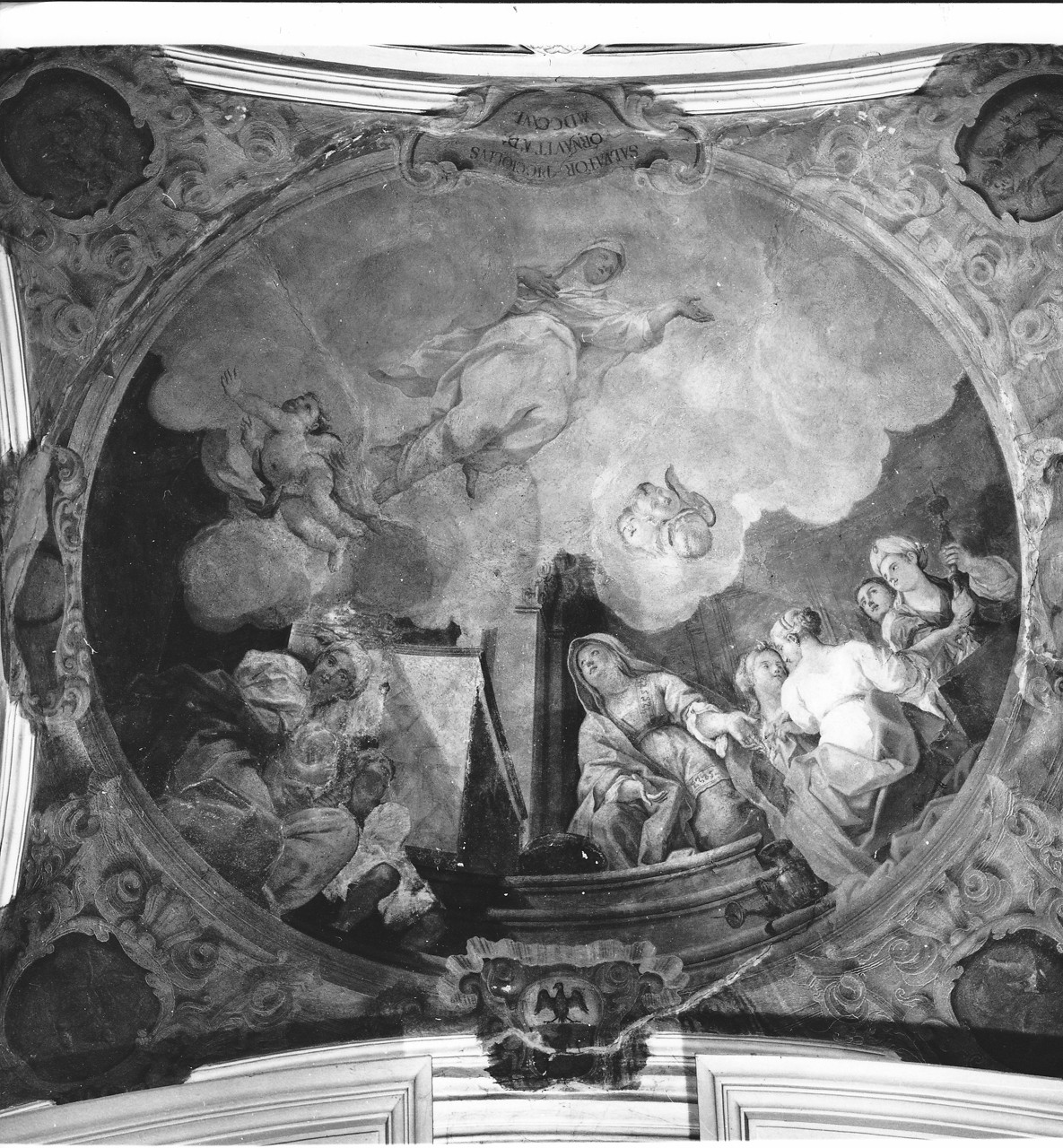Il miracolo della matrona genovese (dipinto) di Puglieschi Antonio (sec. XVIII)