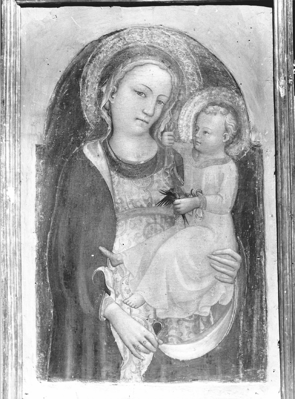Madonna col Bambino (dipinto) di Franchi Rossello di Jacopo (inizio sec. XV)