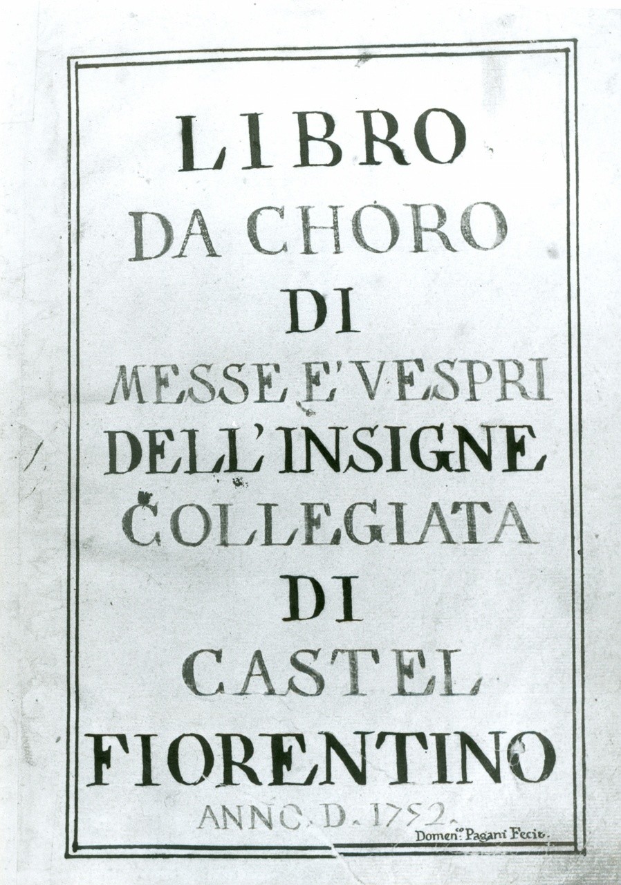 miniatura di Pagani Domenico (sec. XVIII)