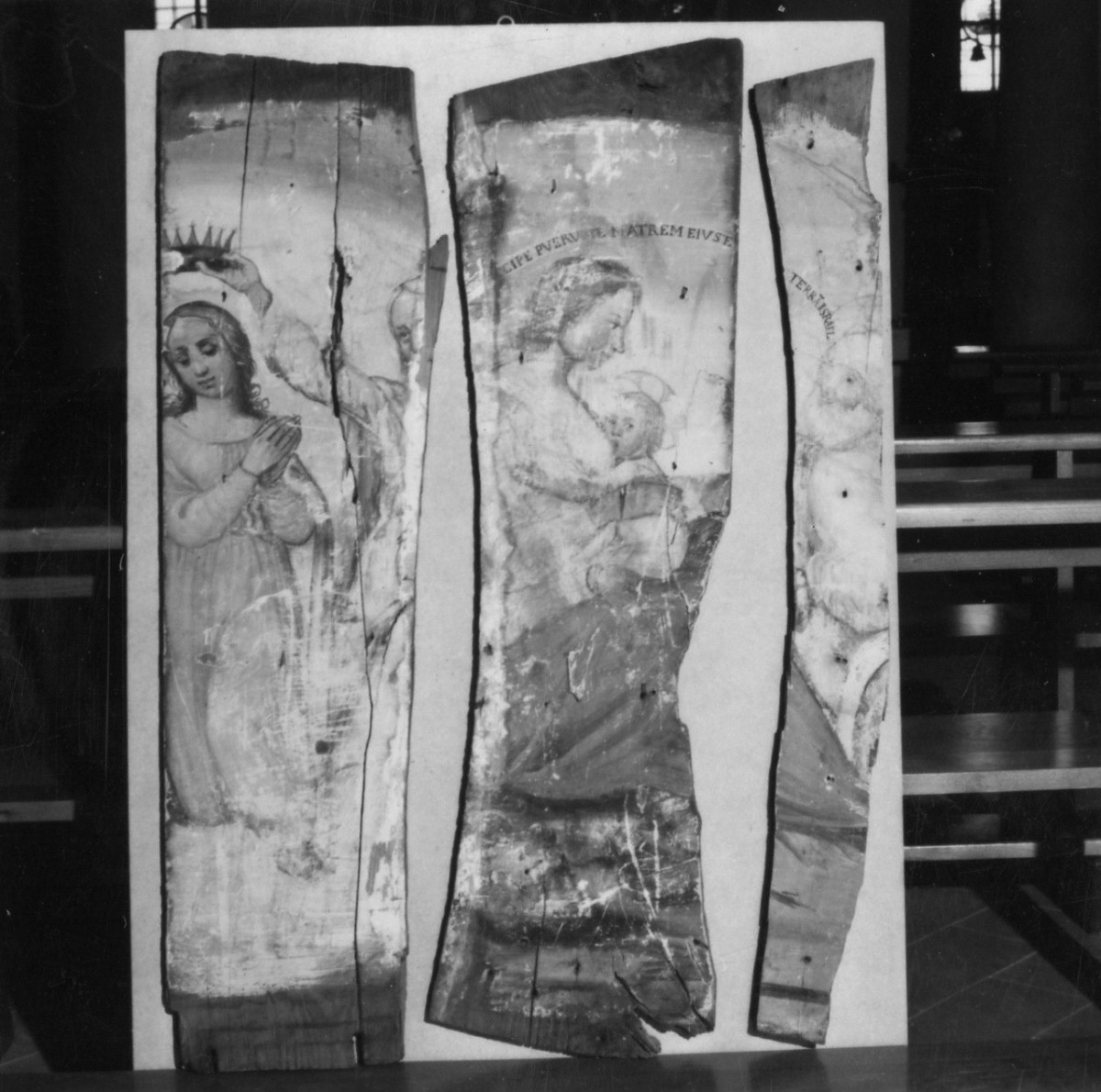 Madonna con Bambino (dipinto, frammento) di Mannozzi Giovanni detto Giovanni da San Giovanni (attribuito) (prima metà sec. XVII)