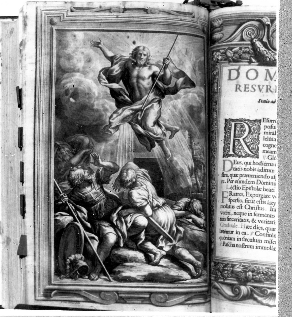 resurrezione di Cristo (stampa) di Bloemaert Cornelis (sec. XVII)