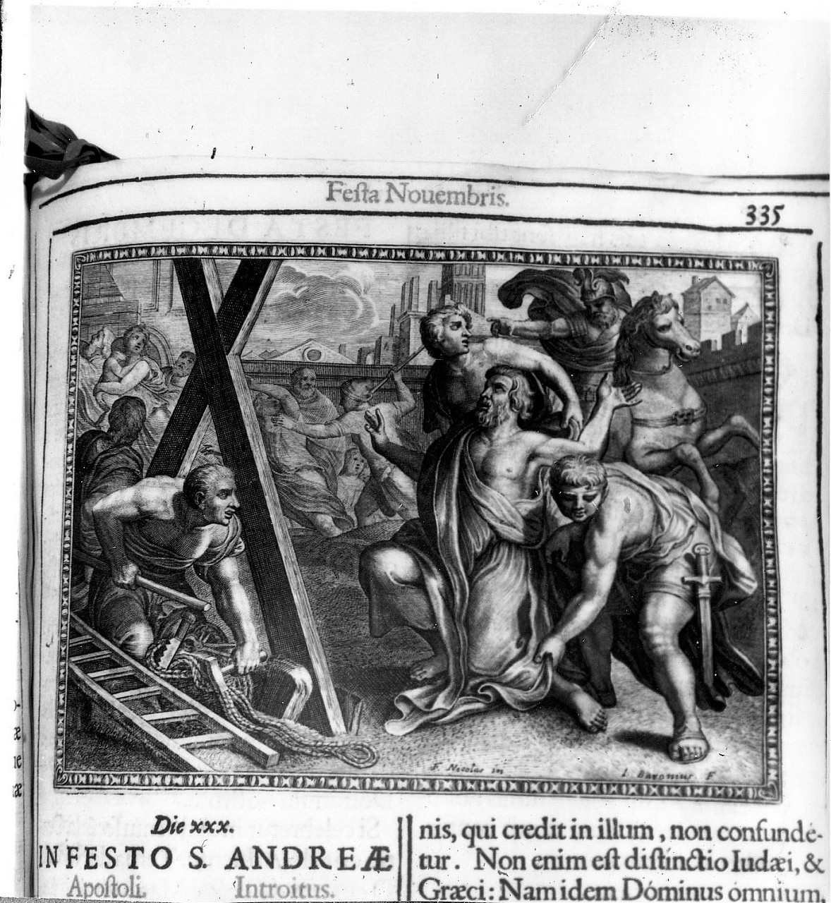 crocifissione di San Pietro (stampa) di Froment Nicolas (sec. XVII)