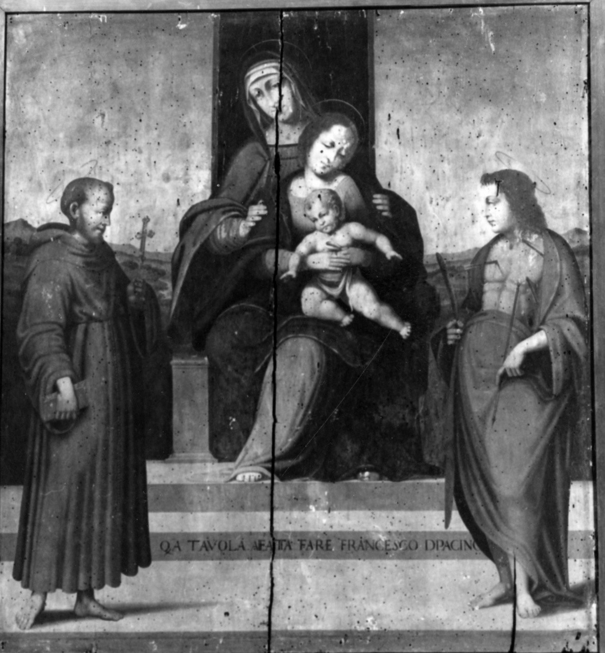 Madonna con Bambino e Santi (dipinto) - ambito fiorentino (sec. XV)