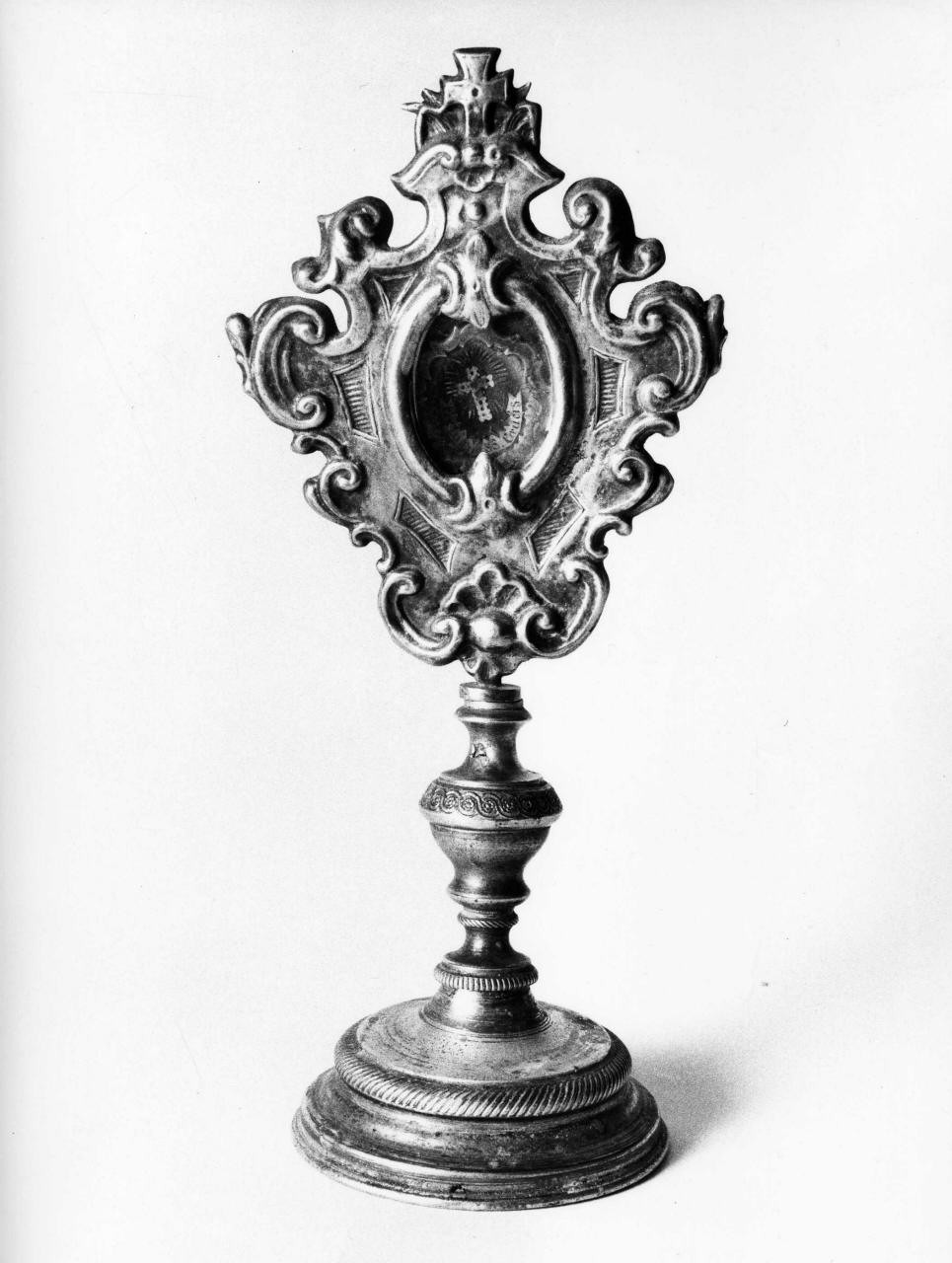 reliquiario-ostensorio - bottega toscana (sec. XVIII)