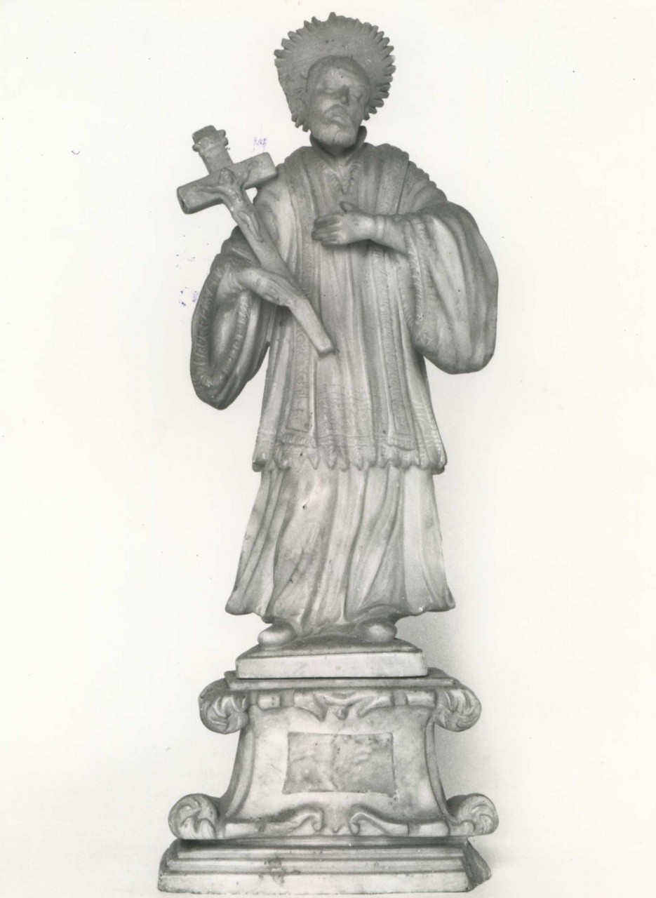 San Francesco di Sales (scultura, insieme) - ambito volterrano (sec. XIX)