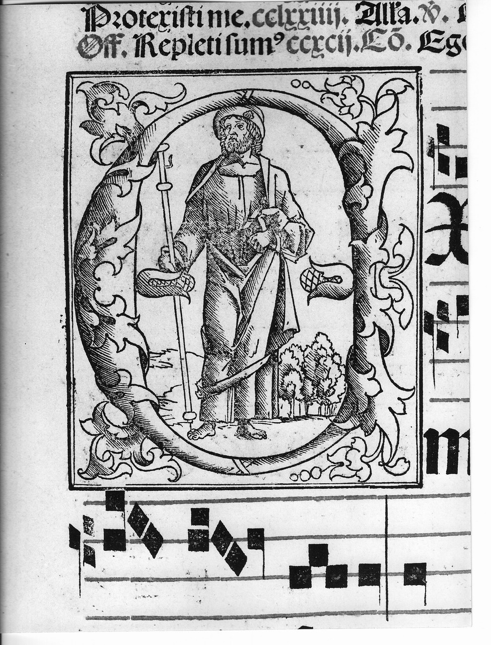 San Giacomo il Minore (stampa) - ambito veneto (sec. XV)