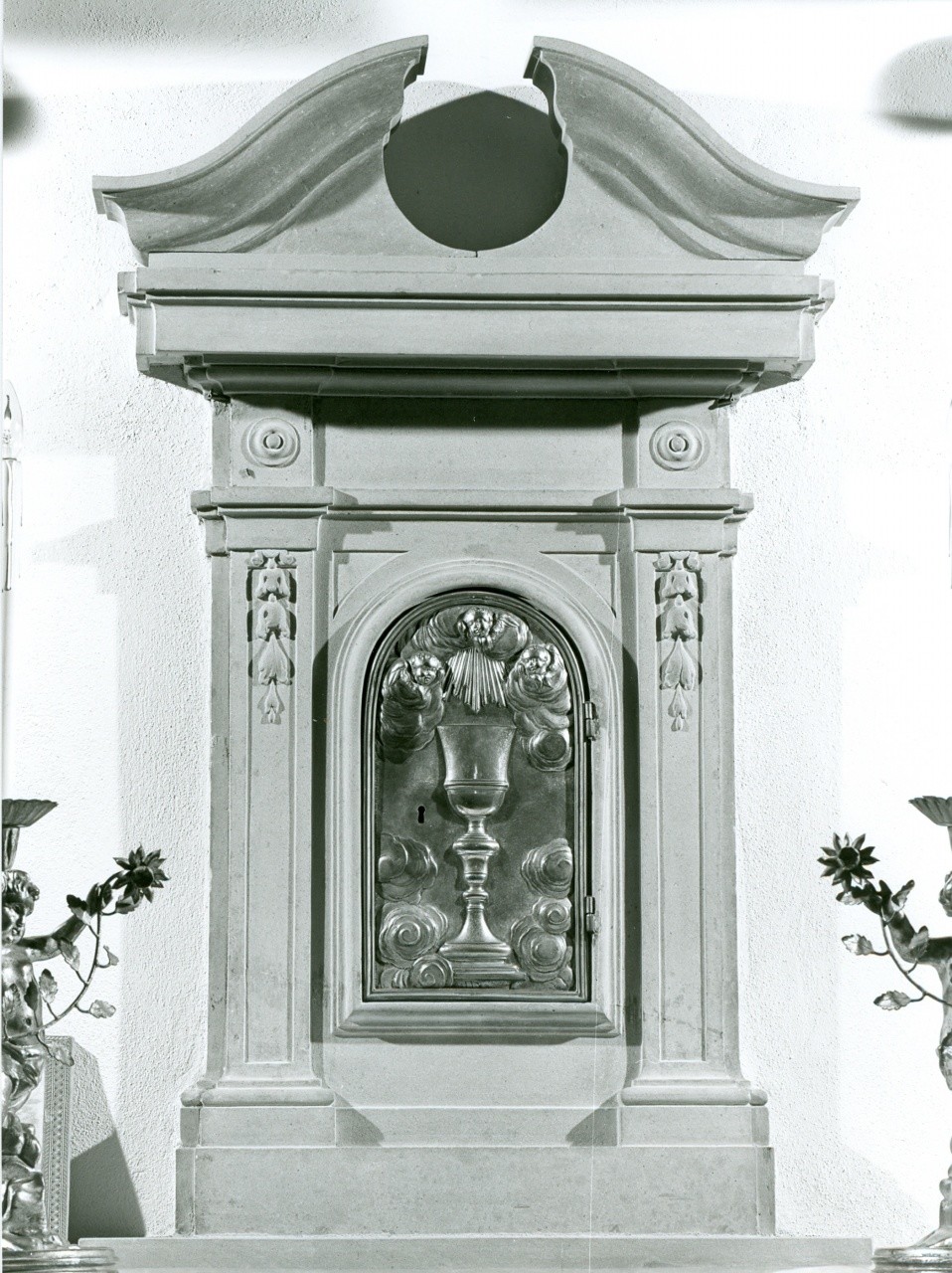 cherubini (ciborio) - produzione toscana (sec. XVIII)